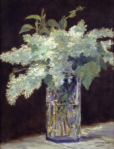 Der Fliederstrauß von Édouard Manet