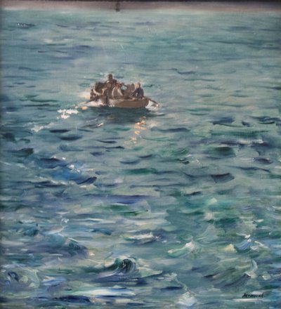 Die Flucht von Rochefort von Édouard Manet
