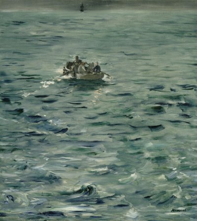 Die Flucht von Rochefort von Édouard Manet