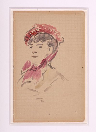 Porträt von Isabelle Lemonnier von Édouard Manet