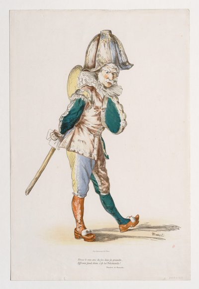 Polichinelle von Édouard Manet