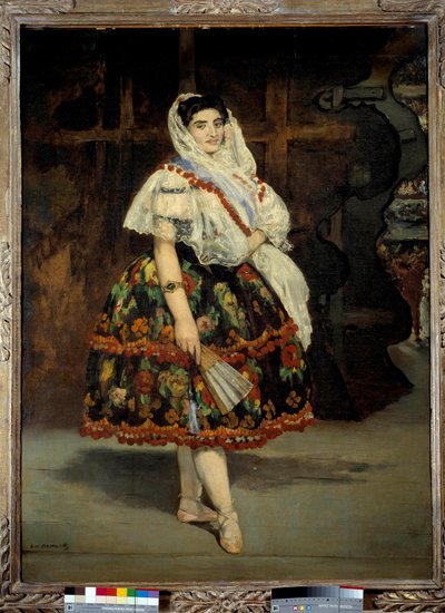 Porträt von Lola de Valencia von Édouard Manet