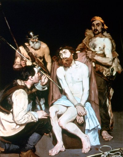 Die Verspottung Christi, 1885 von Édouard Manet