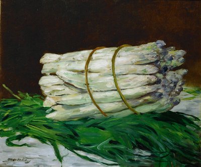 Ein Bund Spargel von Edouard Manet