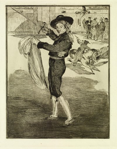 Victorine Meurent im Kostüm einer Espada von Édouard Manet