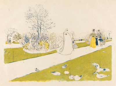 Der Tuileriengarten von Edouard Vuillard