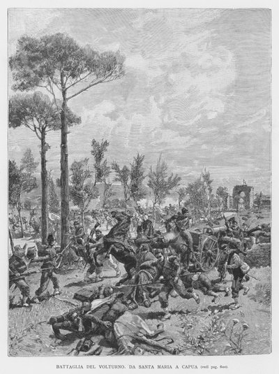 Schlacht am Volturno von Edouardo Matania