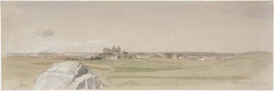 Blick auf Neidenburg und seine Umgebung von Eduard Gaertner