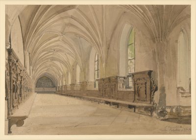 Halle aus dem Kloster Pelplin von Eduard Gaertner