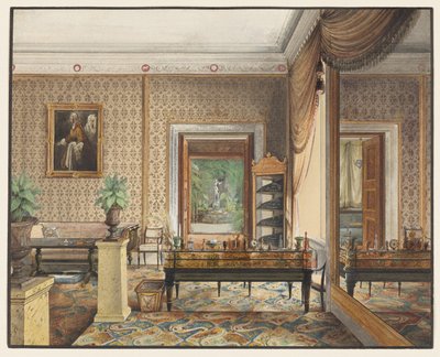 Das Studium von Prinz Karl von Preußen von Eduard Gaertner