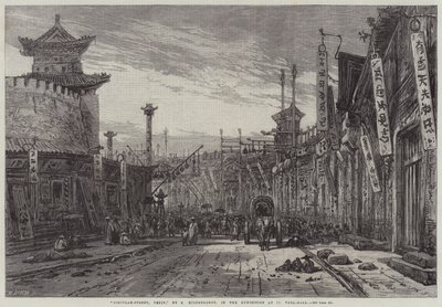 Circular-Street, Peking von Eduard Hildebrandt