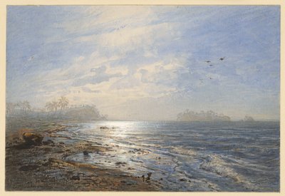 Küste von Birma von Eduard Hildebrandt