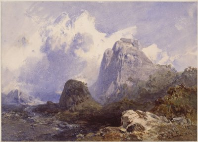 La Gavea bei Rio de Janeiro von Eduard Hildebrandt