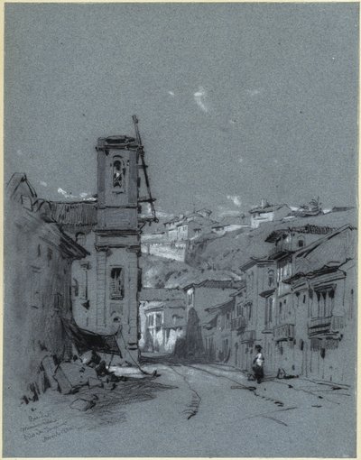 Rua de Misericordia in Rio de Janeiro von Eduard Hildebrandt