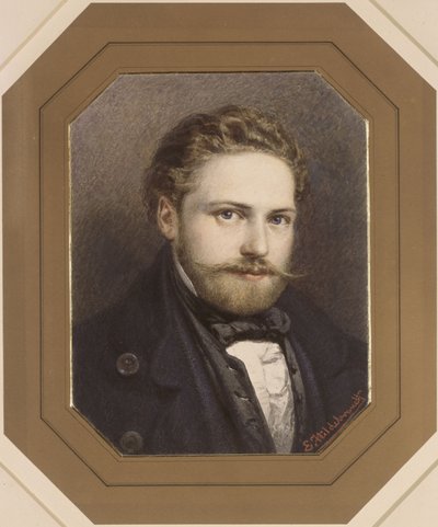 Selbstbildnis von Eduard Hildebrandt