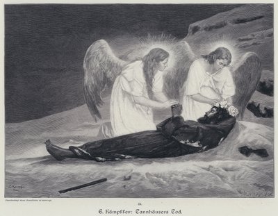 Der Tod von Tannhäuser von Eduard Kaempffer