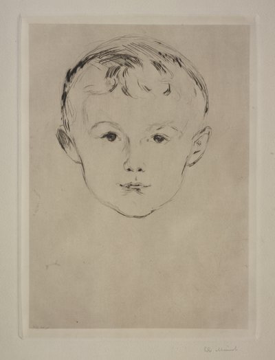 Aus Max Lindes Haus: Theodor Linde von Edvard Munch