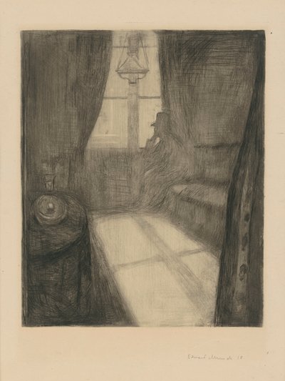 Mondschein. Nacht in Saint-Cloud von Edvard Munch