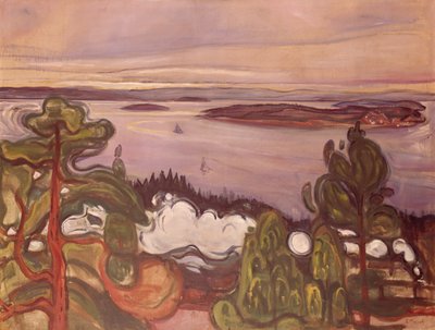 Zugrauch von Edvard Munch