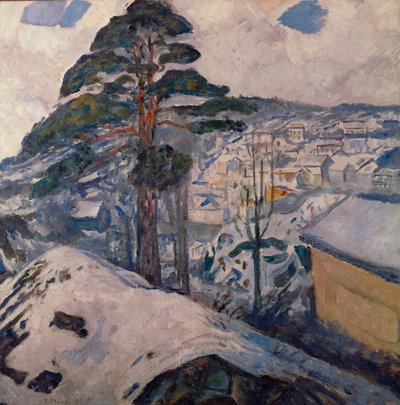 Winter in Kragerø von Edvard Munch