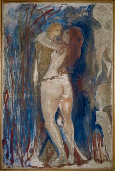 Junges Mädchen und der Tod von Edvard Munch