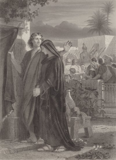 St. Johannes und die Mutter Jesu von Edward A. Armitage
