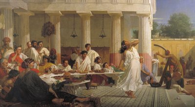 Herodes Geburtstagsfest, 1868 von Edward Armitage