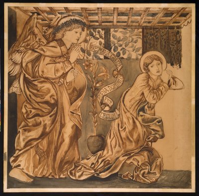Die Verkündigung von Edward Burne-Jones