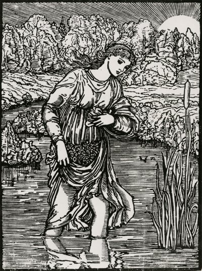 Die Aufgabe der Schilfrohre von Edward Coley (after) Burne Jones