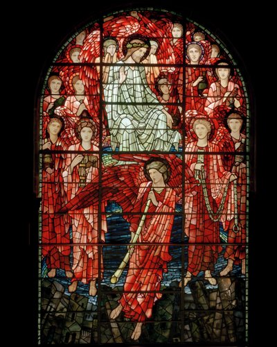 Das Jüngste Gericht Fenster (Detail) von Edward Burne Jones