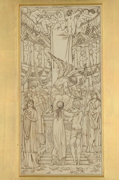 Die mystische Hochzeit von Edward Burne Jones
