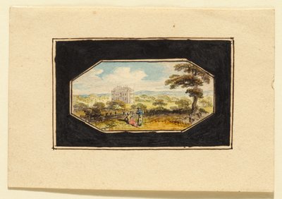 Haus in einer Landschaft von Edward Dayes