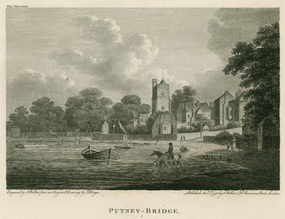 Putney Bridge, London von Edward Dayes