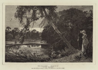 Stilles Wasser von Edward Henry Fahey