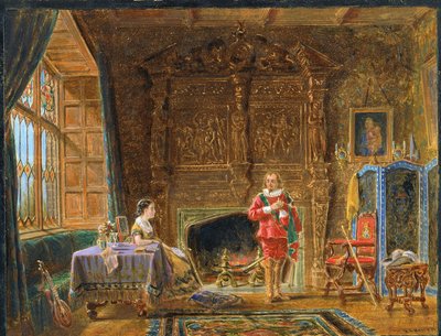 Innenraum von Edward Lamson Henry
