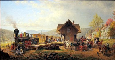 NY Met Lansom Henry Unterkunft von Edward Lamson Henry