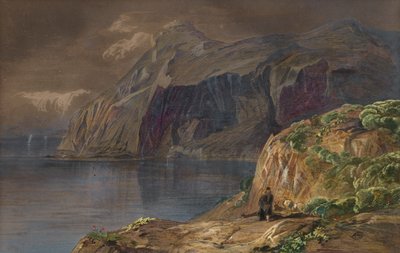 Ein entfernter Blick auf das Castel Sant