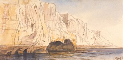Abu Fodde, 16:00 Uhr, 4. März 1867 (594) von Edward Lear