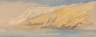 Abu Simbel, 13:00 Uhr, 9. Februar 1867 (384) von Edward Lear
