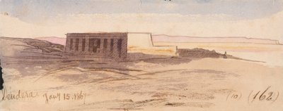 Dendera von Edward Lear