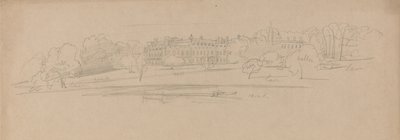 Knowsley Hall von Edward Lear