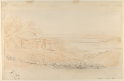 Pentedatelo, Kalabrien, Italien von Edward Lear