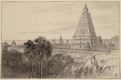 Tanjore, Indien von Edward Lear