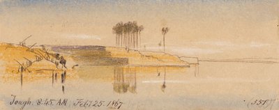 Hart; 8:45 Uhr, 25. Feb. 1867 von Edward Lear