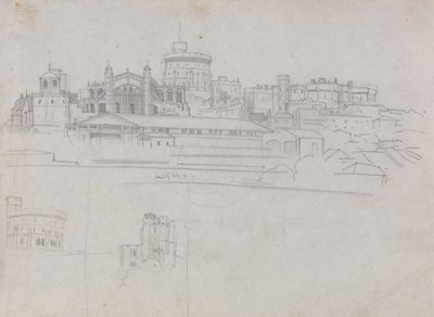 Schloss Windsor von Edward Lear