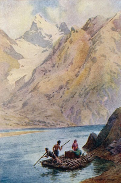 Auf dem Weg zur Hochzeit, Oberes Indus-Tal von Edward Mary Joseph Molyneux