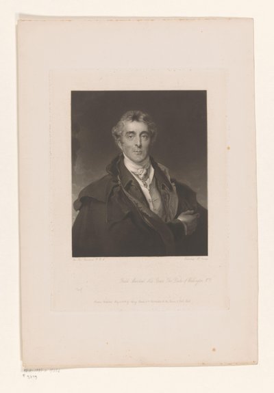 Porträt von Arthur Wellesley von Edward McInnes