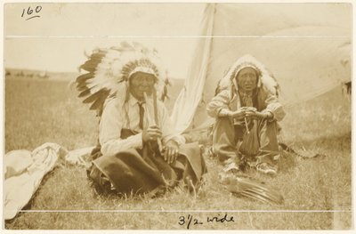 Am Lagerfeuer von Edward S. Curtis