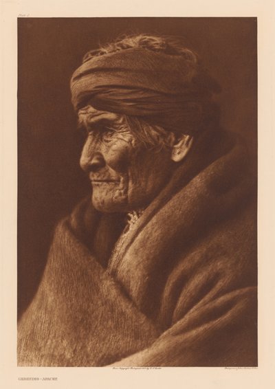 Geronimo von Edward Sheriff Curtis