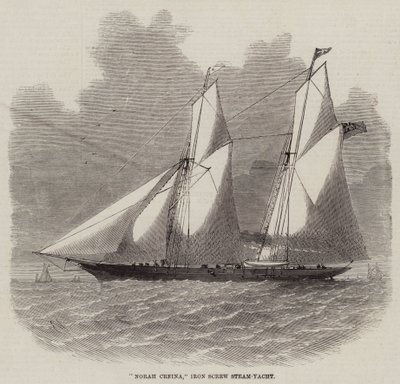 Norah Creina, Eisenschrauben-Dampfyacht von Edwin Weedon